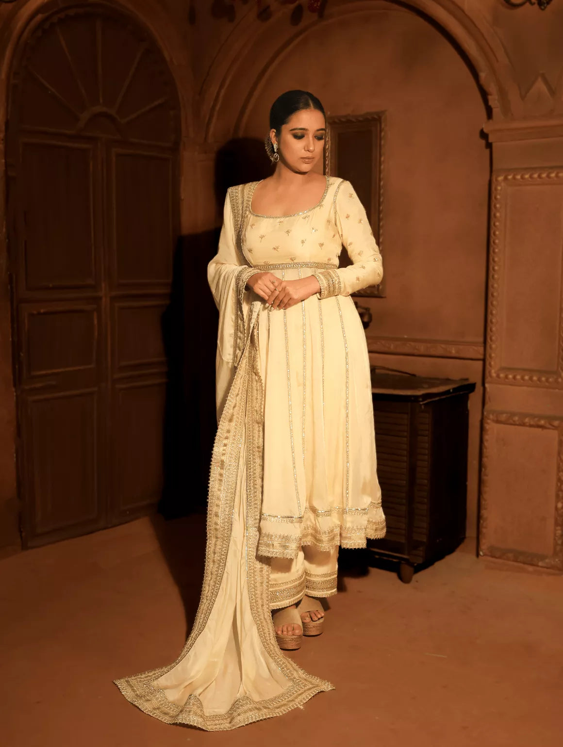 Rubaab Rani Anarkali Set