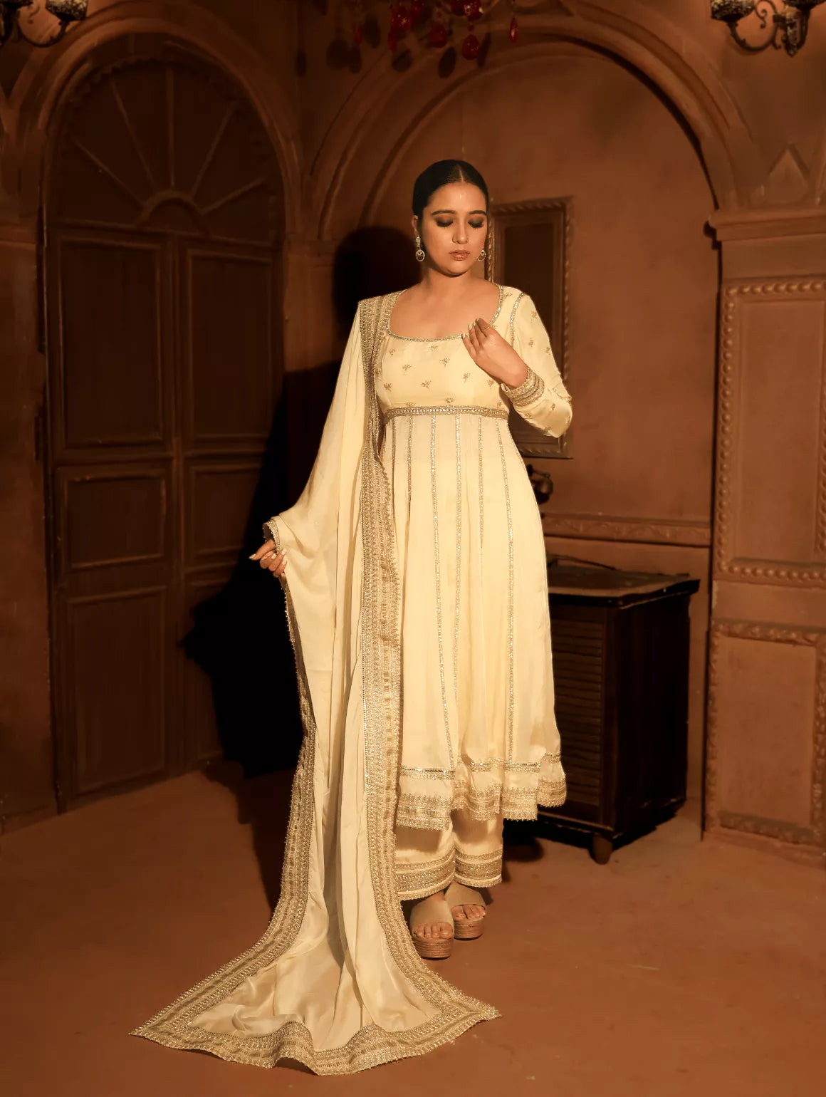 Rubaab Rani Anarkali Set