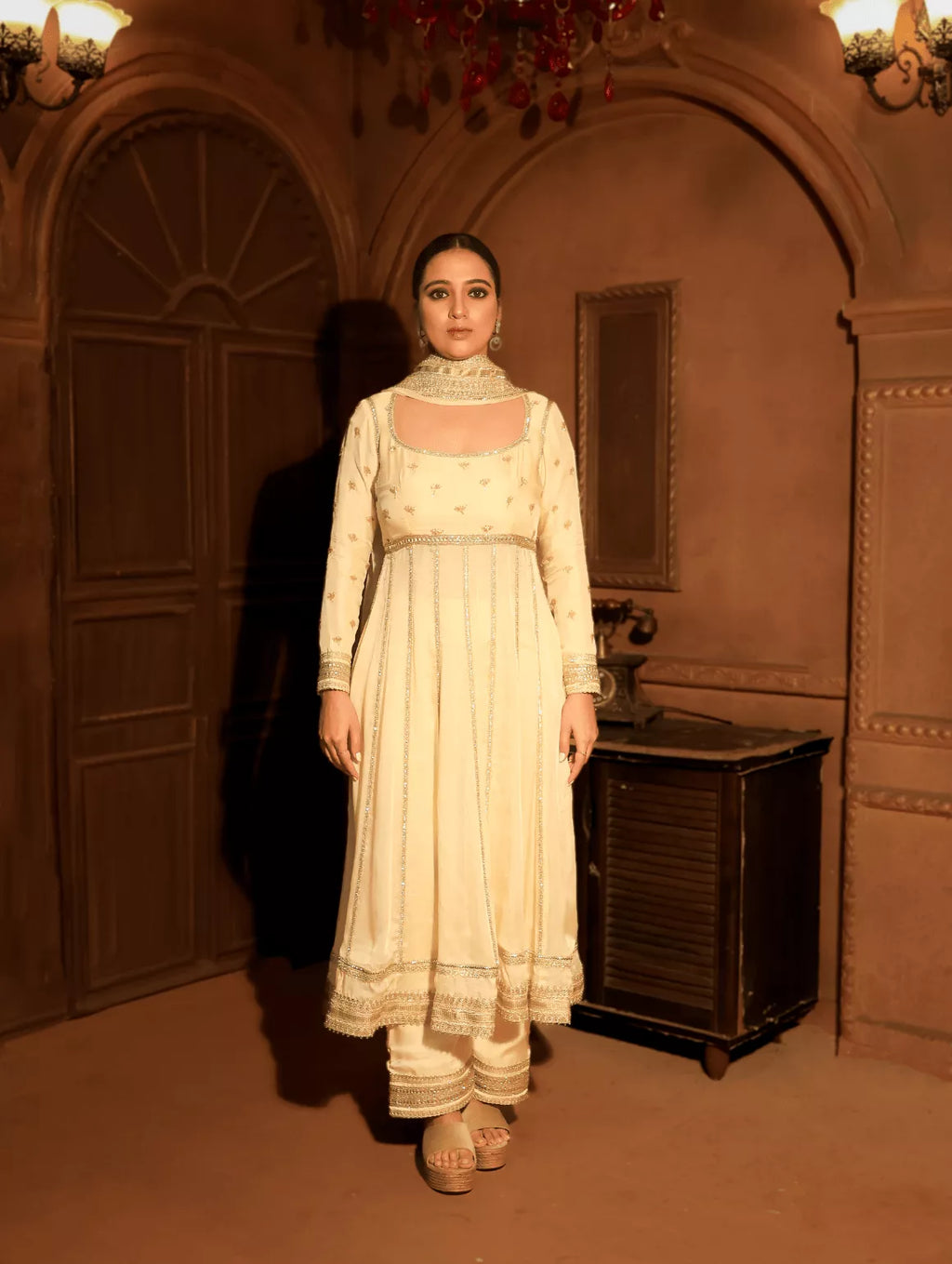 Rubaab Rani Anarkali Set