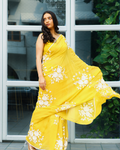 Organza Embroidered Saree