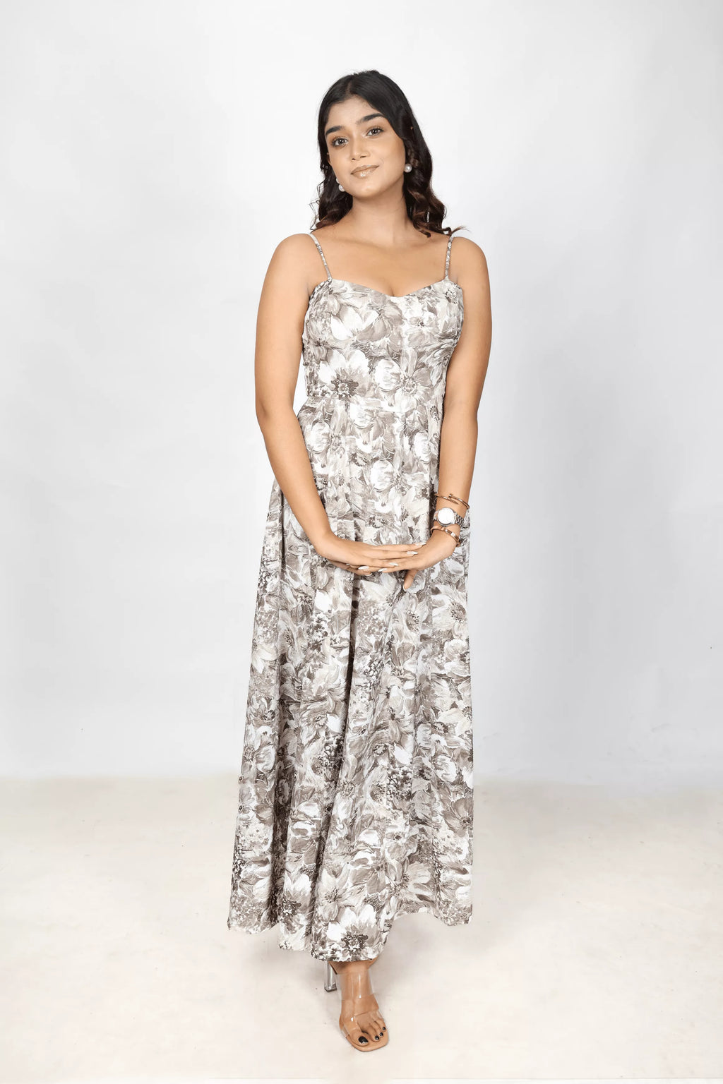Floral Empire Cut MidiDress