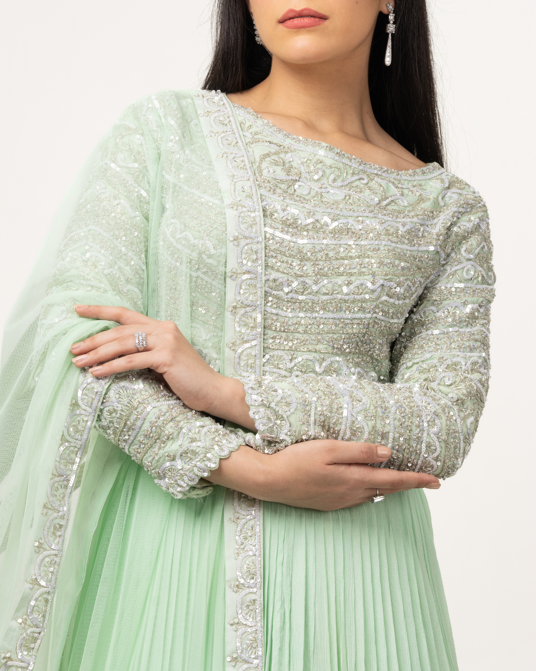 Raabta Pastel Green Set