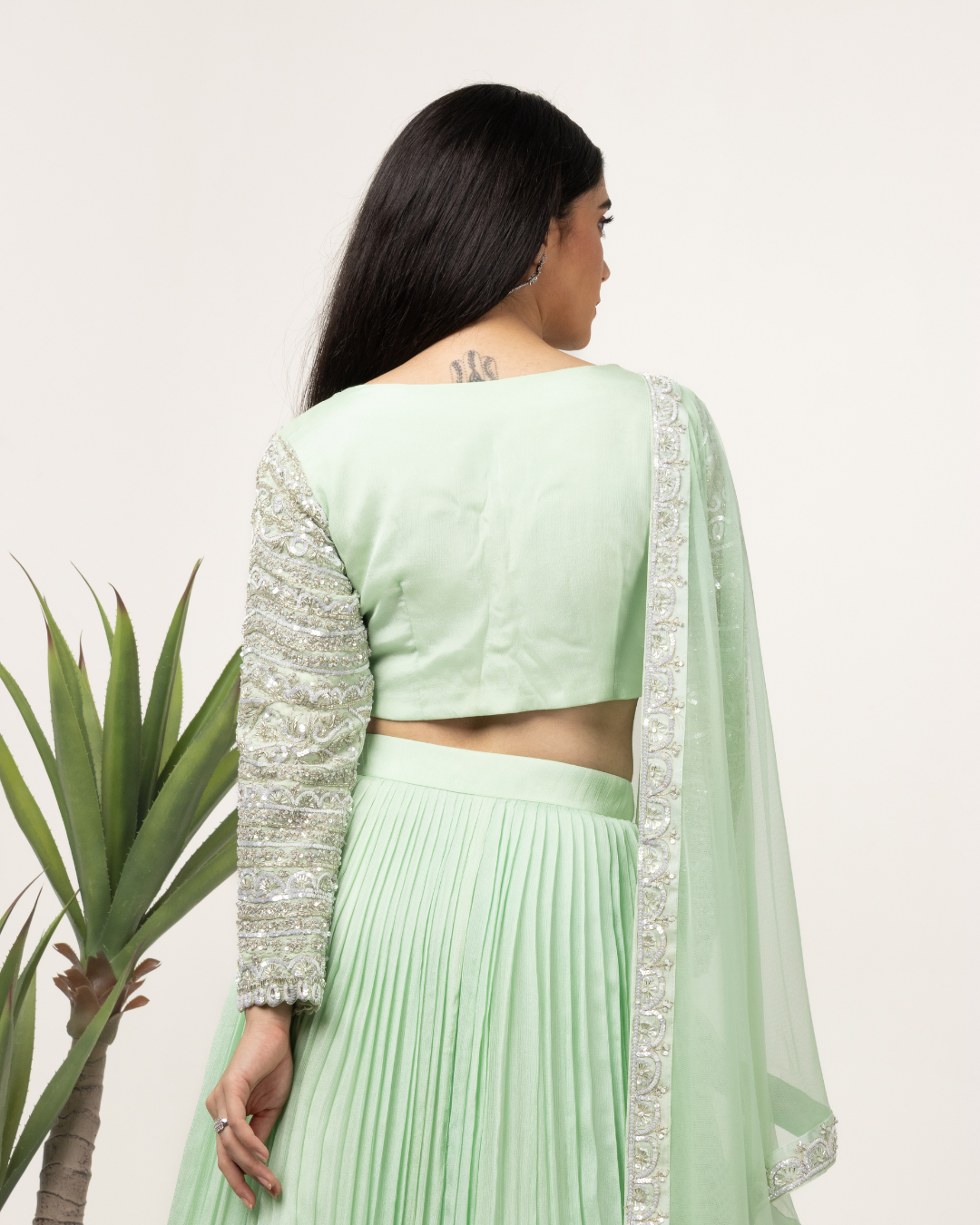 Raabta Pastel Green Set