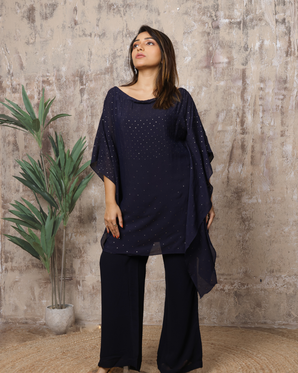 Blue kaftaan