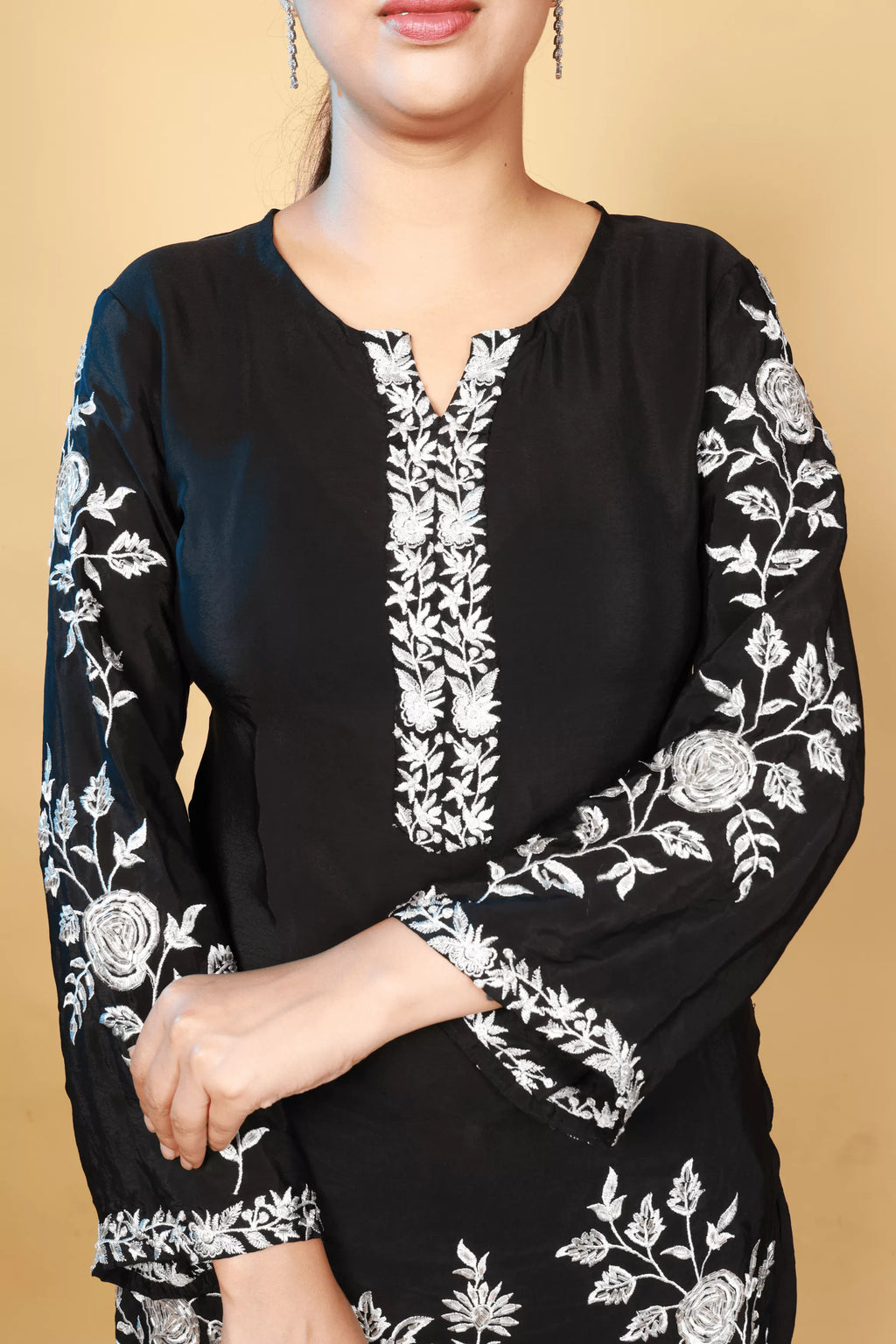 Midnight Elegance Black Suit Set