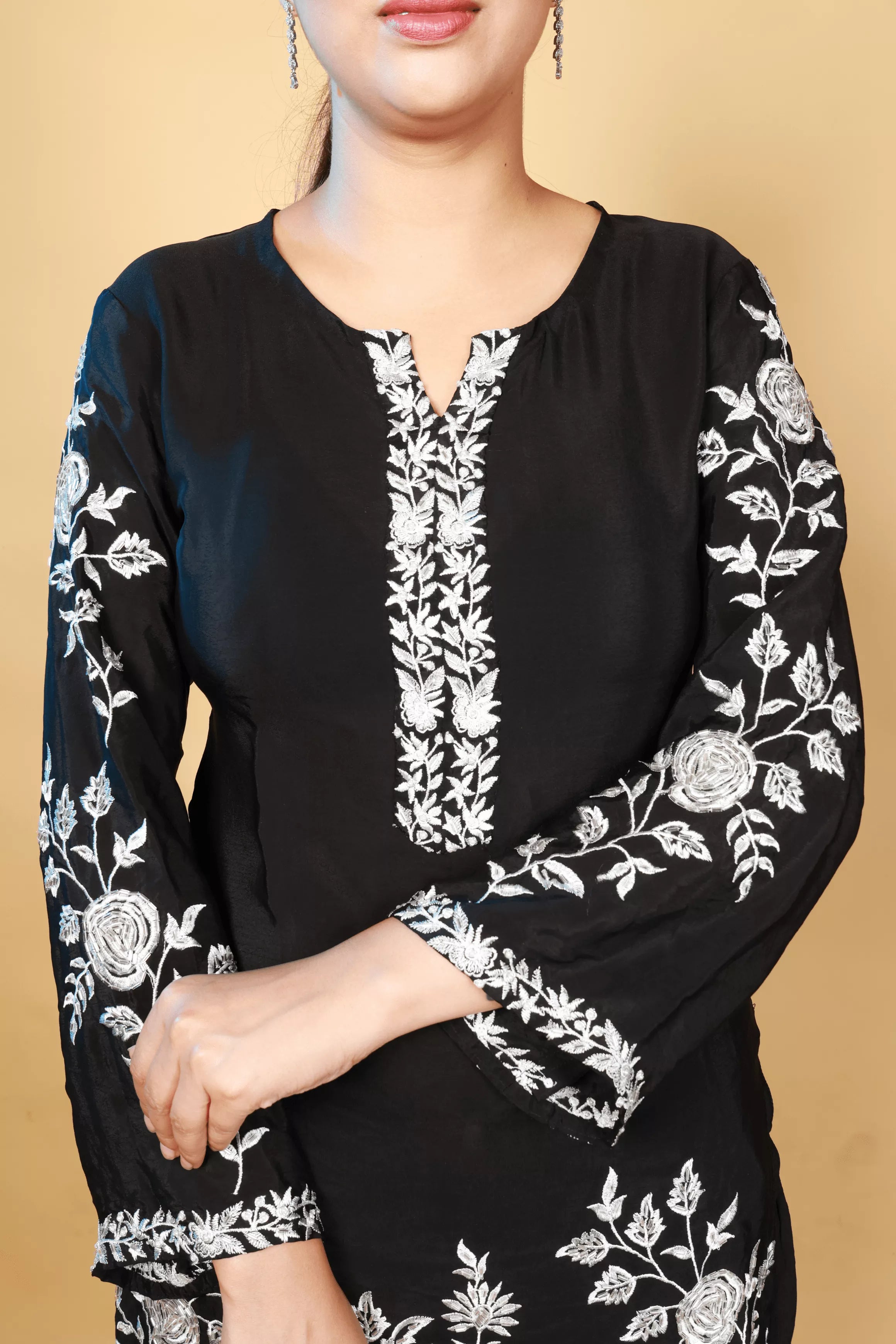 Midnight Elegance Black Suit Set