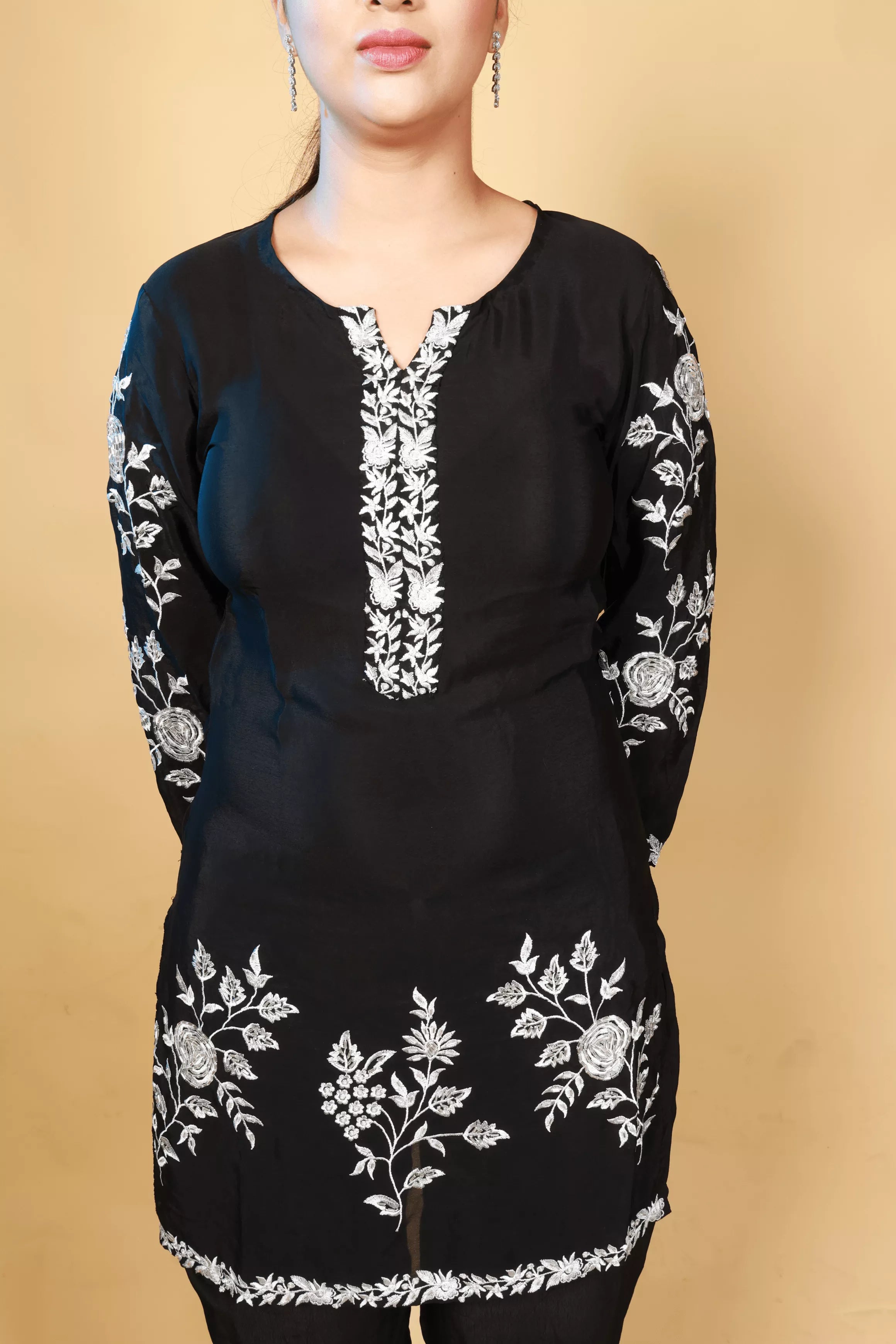 Midnight Elegance Black Suit Set