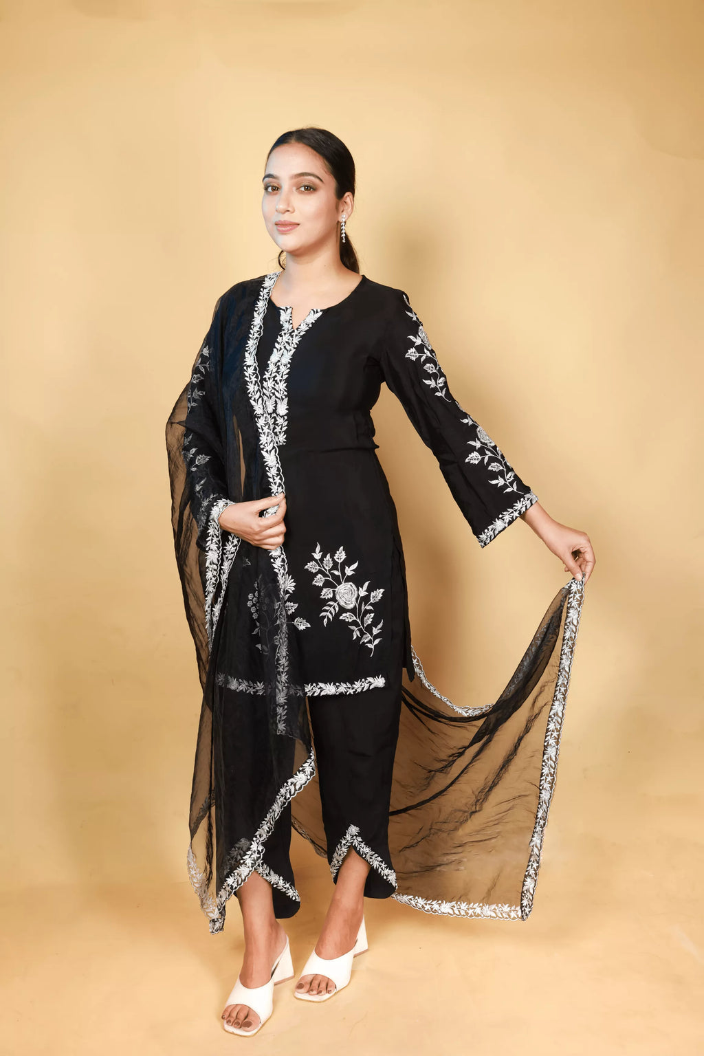 Midnight Elegance Black Suit Set