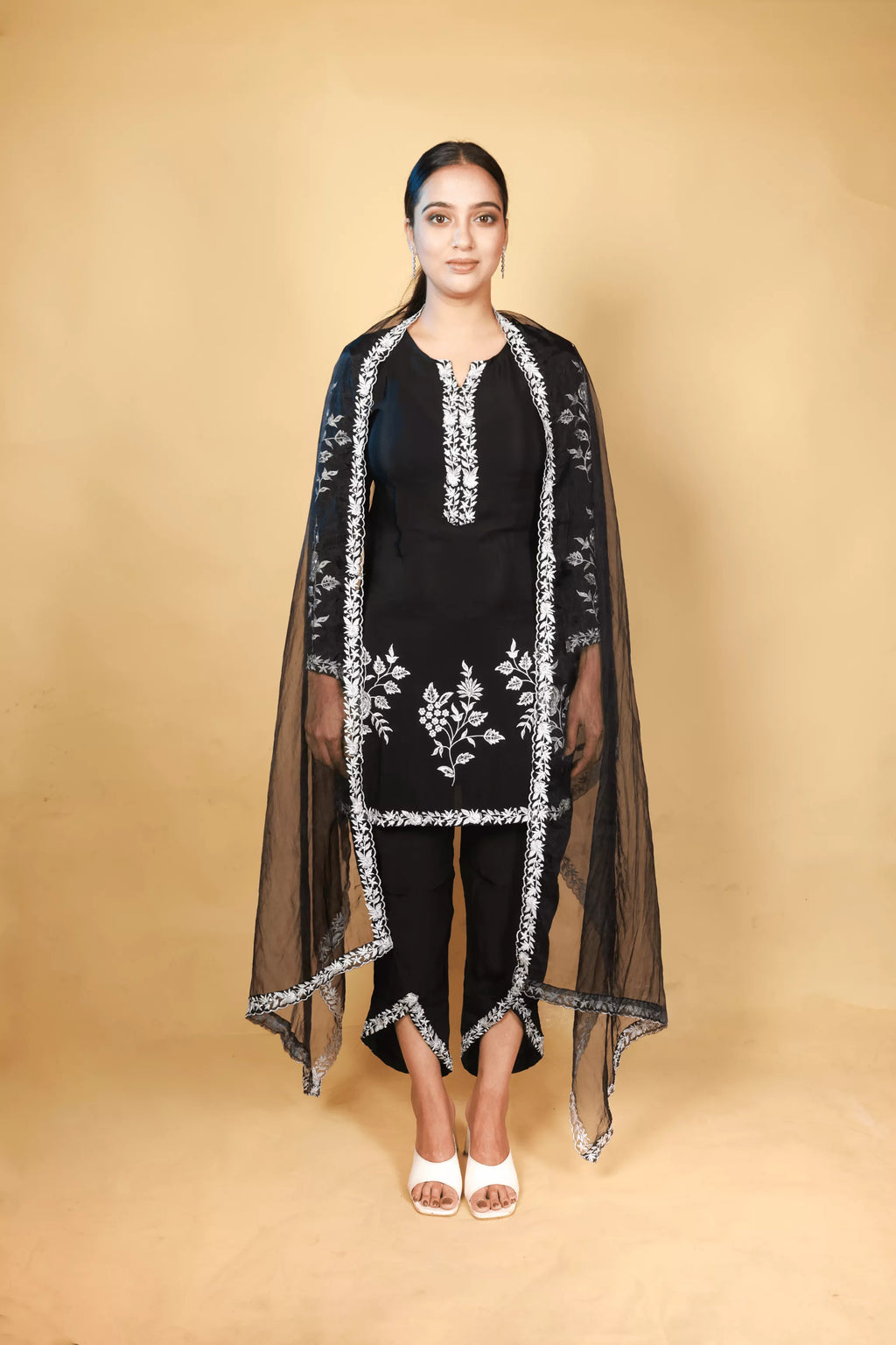 Midnight Elegance Black Suit Set