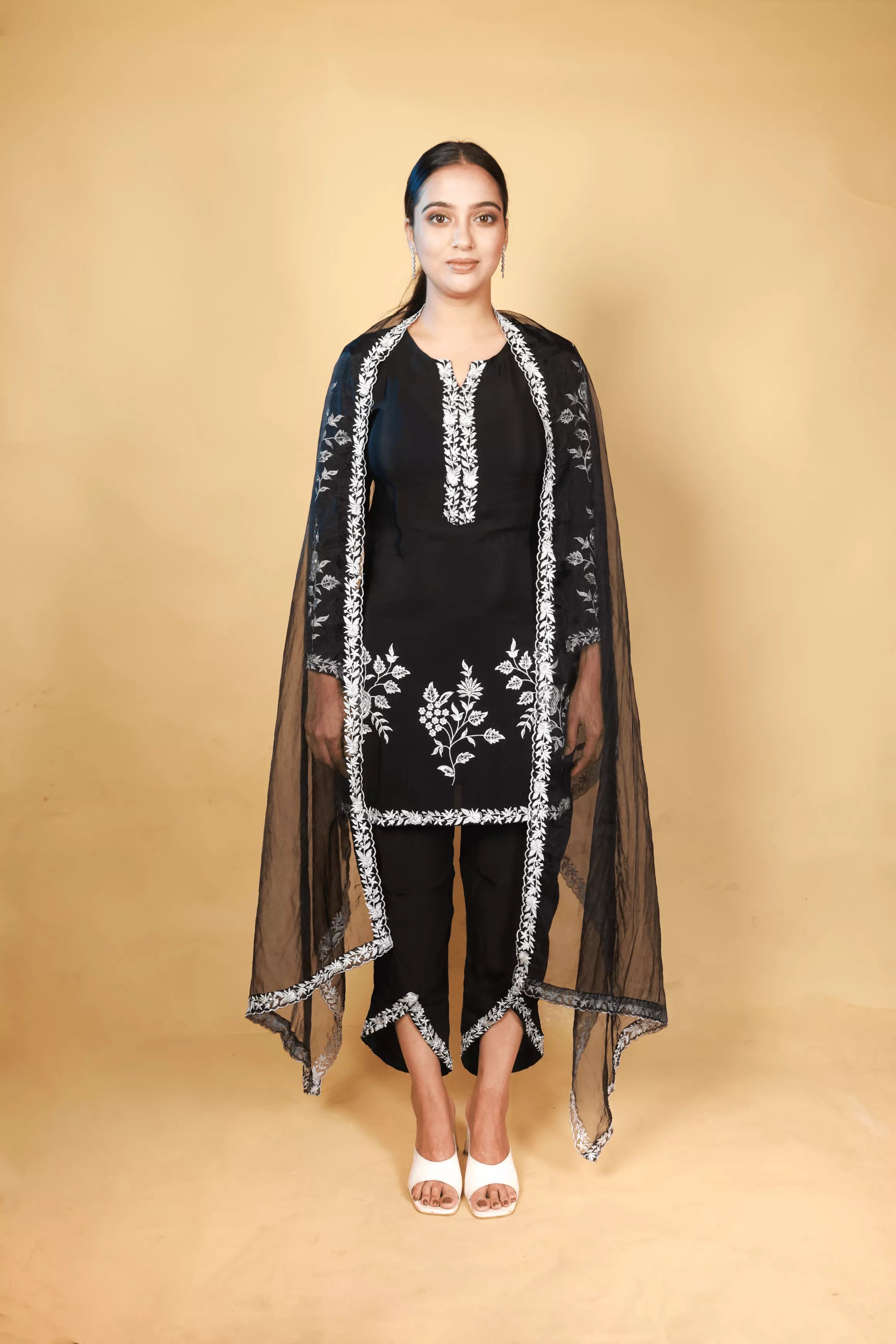 Midnight Elegance Black Suit Set