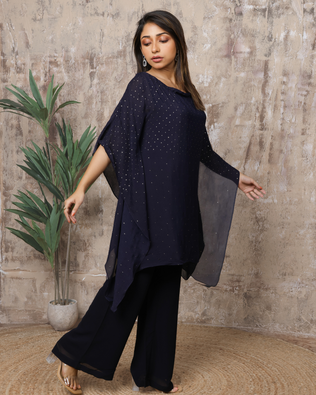 Blue kaftaan