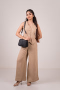 Beige Tailored Co-ord Set